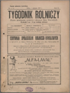 Tygodnik Rolniczy 1927, R. 11 nr 1/2