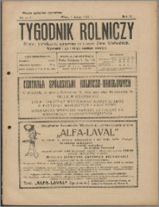 Tygodnik Rolniczy 1927, R. 11 nr 5/6