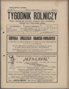 Tygodnik Rolniczy 1927, R. 11 nr 11/12