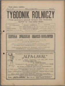 Tygodnik Rolniczy 1927, R. 11 nr 27/28