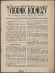 Tygodnik Rolniczy 1927, R. 11 nr 31/32