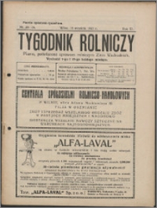 Tygodnik Rolniczy 1927, R. 11 nr 35/36