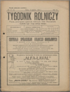 Tygodnik Rolniczy 1927, R. 11 nr 47/48