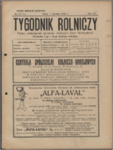 Tygodnik Rolniczy 1928, R. 12 nr 13/14