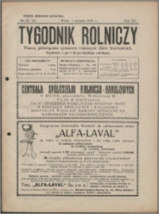 Tygodnik Rolniczy 1928, R. 12 nr 21/22