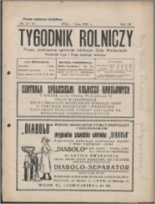 Tygodnik Rolniczy 1928, R. 12 nr 25/26