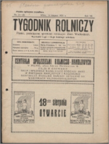 Tygodnik Rolniczy 1928, R. 12 nr 31/32