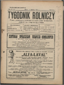 Tygodnik Rolniczy 1928, R. 12 nr 47/48