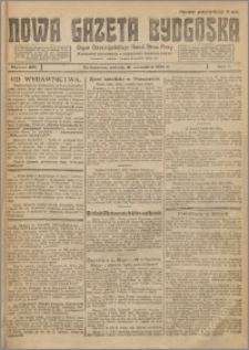 Nowa Gazeta Bydgoska. Organ Chrzescijańskiego Narodowego Stronnictwa Pracy 1921.09.10 R.1 nr 207