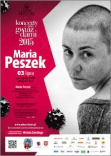 Koncerty pod Gwiazdami 2015 : Maria Peszek : 03 lipca