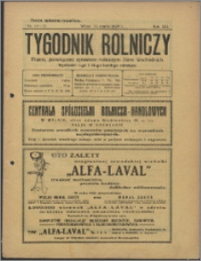 Tygodnik Rolniczy 1929, R. 13 nr 11/12