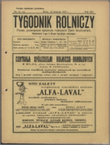 Tygodnik Rolniczy 1929, R. 13 nr 15/16