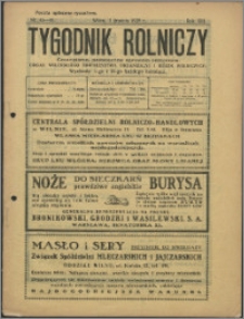 Tygodnik Rolniczy 1929, R. 13 nr 45/46
