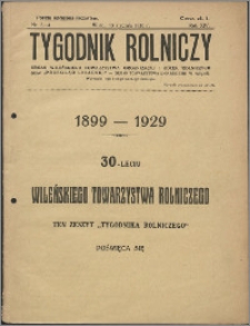 Tygodnik Rolniczy 1930, R. 14 nr 3/4
