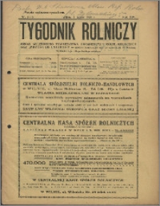 Tygodnik Rolniczy 1930, R. 14 nr 5/6