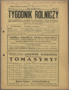 Tygodnik Rolniczy 1930, R. 14 nr 7/8