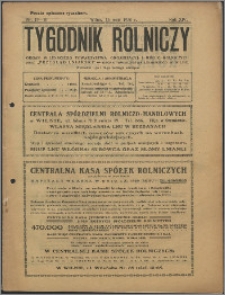 Tygodnik Rolniczy 1930, R. 14 nr 19/20