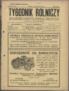 Tygodnik Rolniczy 1930, R. 14 nr 23/24