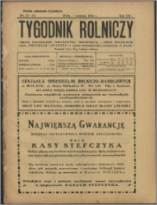 Tygodnik Rolniczy 1930, R. 14 nr 29/30