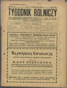Tygodnik Rolniczy 1930, R. 14 nr 39/40
