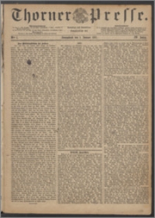 Thorner Presse 1887, Jg. V, Nro. 1