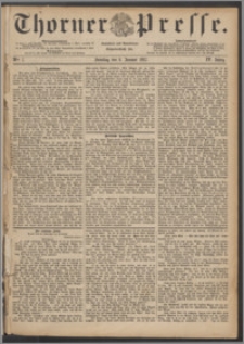 Thorner Presse 1887, Jg. V, Nro. 7 + Beilage