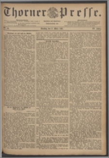 Thorner Presse 1887, Jg. V, Nro. 56 + Beilagenwerbung