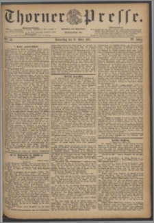 Thorner Presse 1887, Jg. V, Nro. 58 + Beilagenwerbung