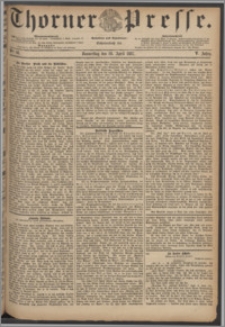 Thorner Presse 1887, Jg. V, Nro. 98