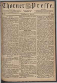 Thorner Presse 1887, Jg. V, Nro. 109