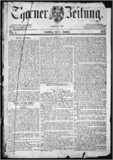Thorner Zeitung 1882, Nro. 1