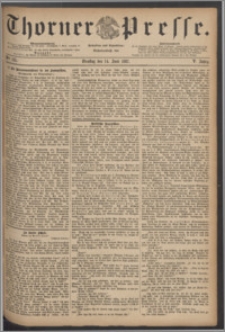 Thorner Presse 1887, Jg. V, Nro. 135