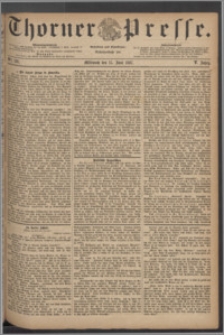 Thorner Presse 1887, Jg. V, Nro. 136