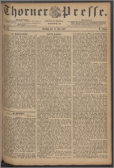 Thorner Presse 1887, Jg. V, Nro. 159 + Beilage