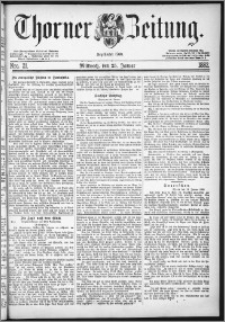 Thorner Zeitung 1882, Nro. 21