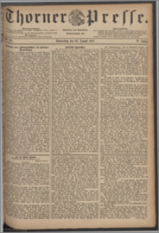 Thorner Presse 1887, Jg. V, Nro. 191