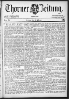 Thorner Zeitung 1882, Nro. 29