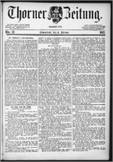 Thorner Zeitung 1882, Nro. 30
