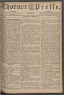 Thorner Presse 1887, Jg. V, Nro. 210