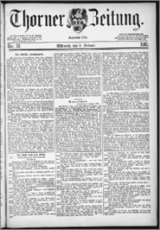 Thorner Zeitung 1882, Nro. 33