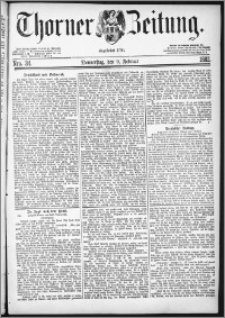 Thorner Zeitung 1882, Nro. 34