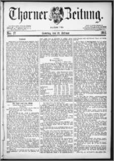 Thorner Zeitung 1882, Nro. 37