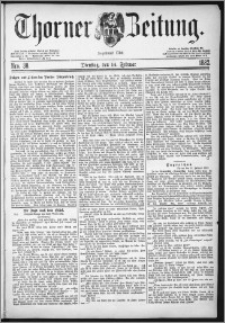 Thorner Zeitung 1882, Nro. 38