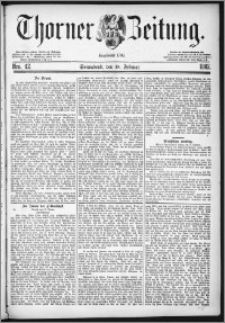 Thorner Zeitung 1882, Nro. 42
