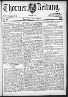 Thorner Zeitung 1882, Nro. 46