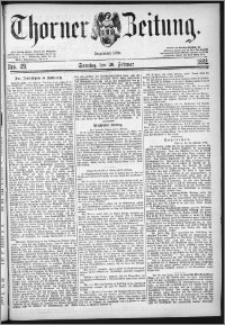Thorner Zeitung 1882, Nro. 49