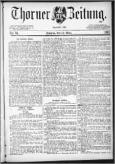 Thorner Zeitung 1882, Nro. 61