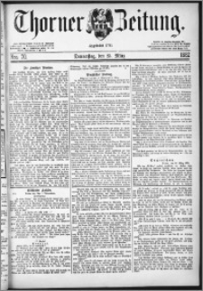 Thorner Zeitung 1882, Nro. 70