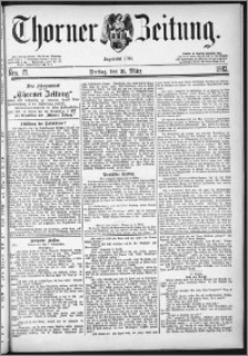 Thorner Zeitung 1882, Nro. 77