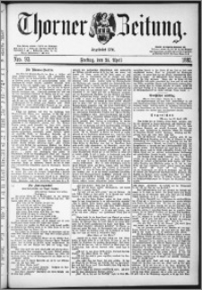 Thorner Zeitung 1882, Nro. 93